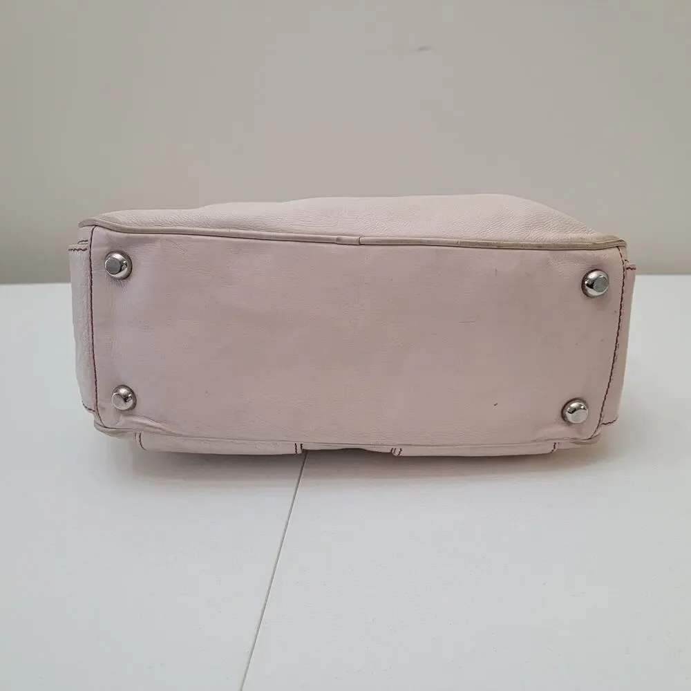 VTG Y2K Marc Jacobs Hobo Bag Leather Pockets Pink Shoulder Bag Lorelai Gilmore